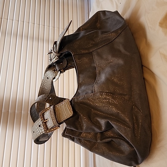 PRITZI LEATHER HANDBAG - Picture 2 of 4